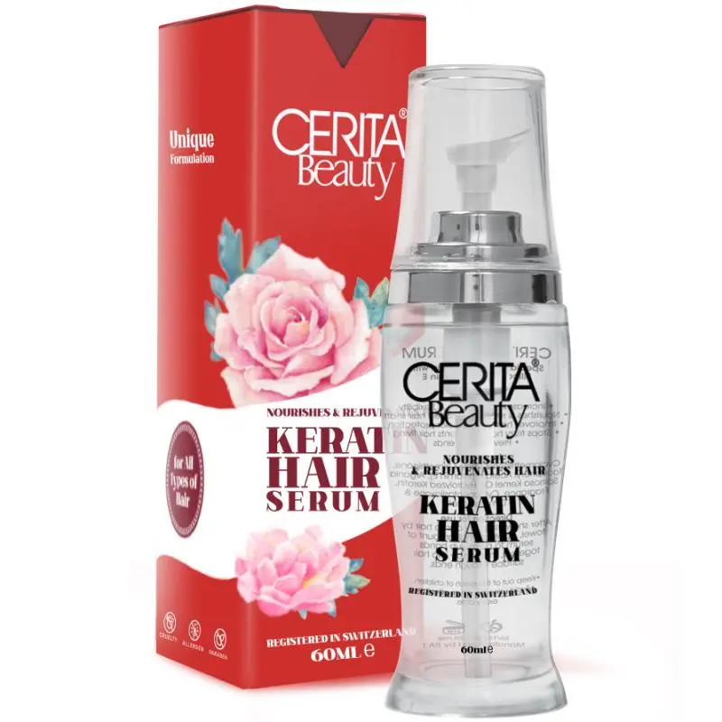 سرم تقویت کننده تار موحاوی ویتامین E و کراتین سریتا