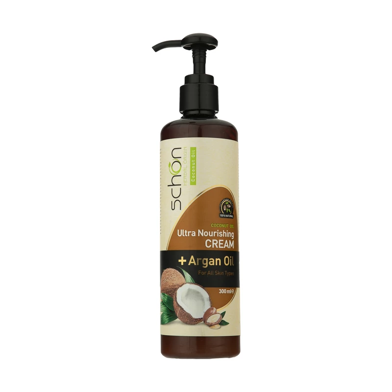 کرم مرطوب‌کننده شون، مدل Coconut Oil، مناسب انواع پوست،