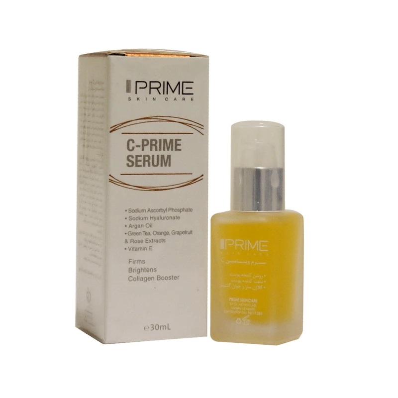 سرم روشن و سفت کننده ویتامین سی پریم،حجم 30 میلی لیتر
