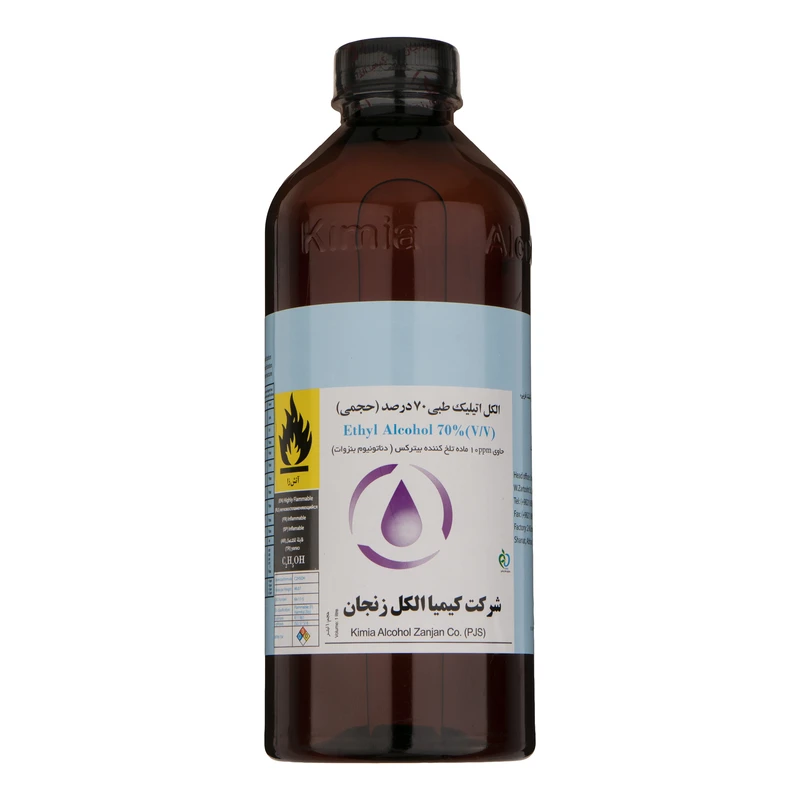الکل صنعتی کیمیا الکل زنجان مدل %70