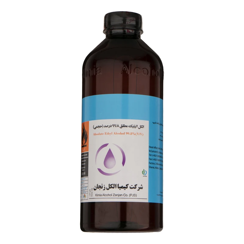 الکل صنعتی کیمیا الکل زنجان مدل %99