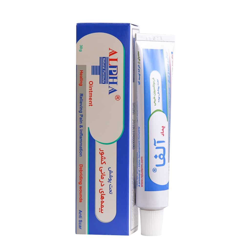 پماد آلفا پماد آلفا داروخانه آنلاین مراقبت پوست و مو مراقبت پوست صورت کرم ترمیم کننده پوست پماد آلفا پماد آلفا