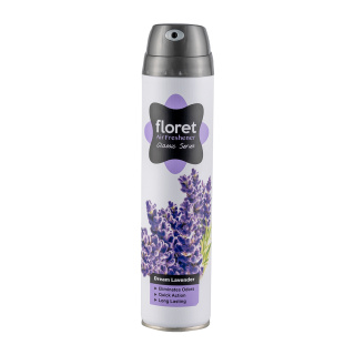 اسپری خوشبو کننده هوا فلورت سری کلاسیک مدل Dream Lavender حجم 300 میلی لیتر