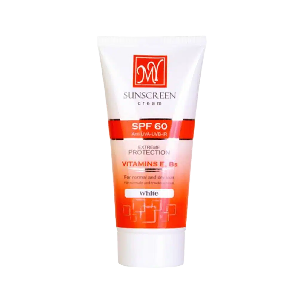 کرم ضد آفتاب SPF60 مای مناسب پوست های معمولی و خشک ۵۰ میلی لیتر